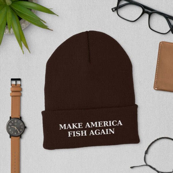 Make America Fish Again Beanie - Image 2