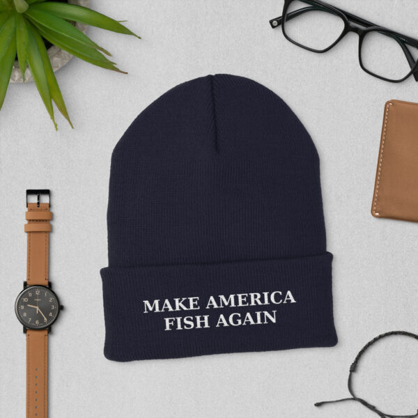 Make America Fish Again Beanie - Image 3