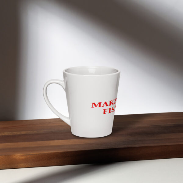 Make America Fish Again - Latte Mug - Image 3